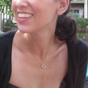 Tiffany “a” necklace